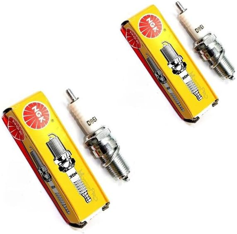 TDR 2Pcs NGK D8EA Spark Plug 150 200 250 for PIT PRO Trail Quad Dirt Bike ATV Buggy image number 1