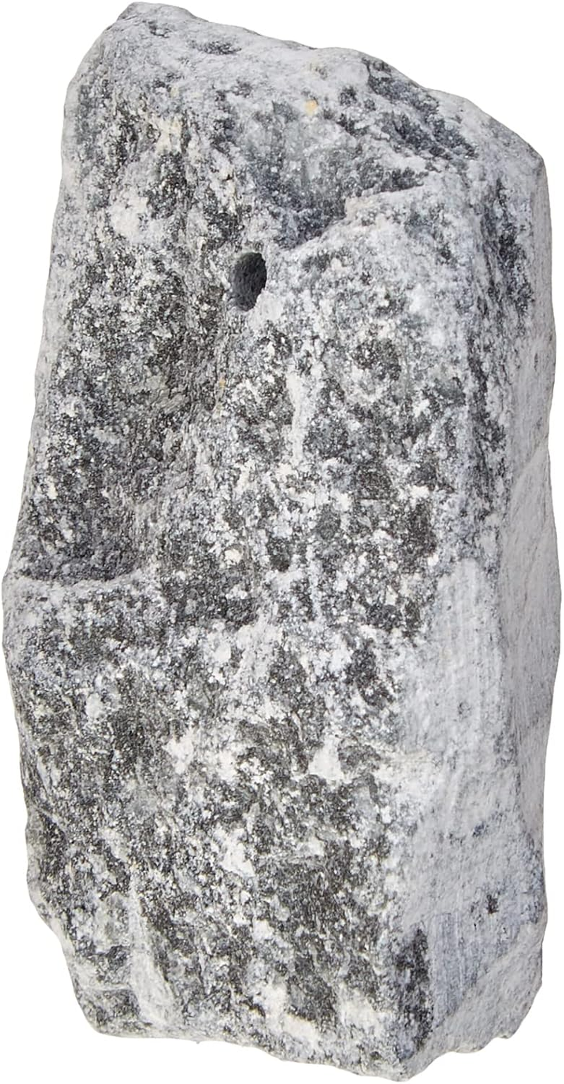 Honsell Soapstone Amulet Blanks, 5 Pendants in Set, with 3 Mm Hole, Assorted in Different (Approx. 3-4 Cm Tall) in Shades of Grey, Brown and Green, Colourful, One Size image number 1