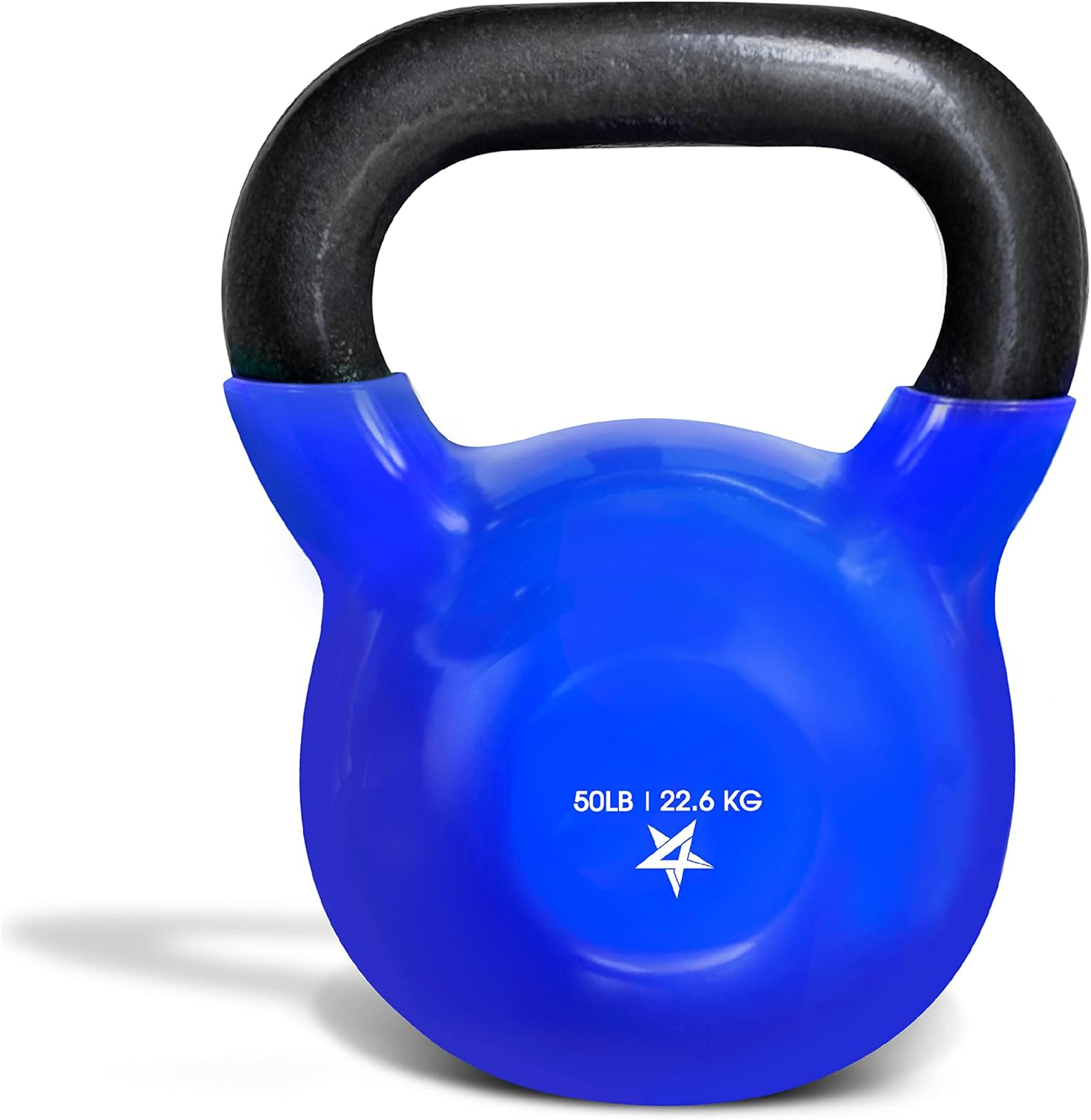 Yes4All Vinyl Coated Kettlebell Weights, Available Kettlebells for 4KG/10LB, 6KG/15LB, 8KG/20LB, 16KG/35LB, 18KG/40LB, 20KG/45LB image number 3