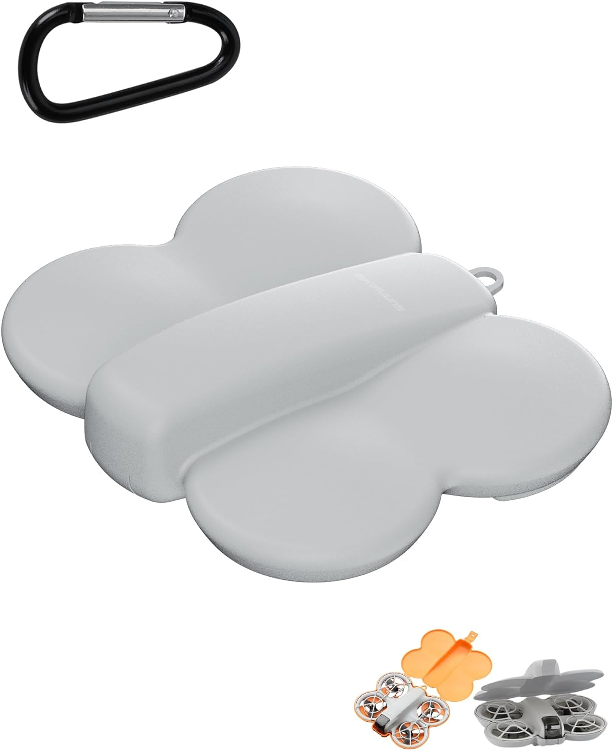 Lokyoyo Portable Travel Butterfly Protective Case for DJI Neo Drone, Mini Storage Box, Compact Storage Bag for DJI Neo, Anti-Collision and Scratch-Resistant Portable Accessories image number 6