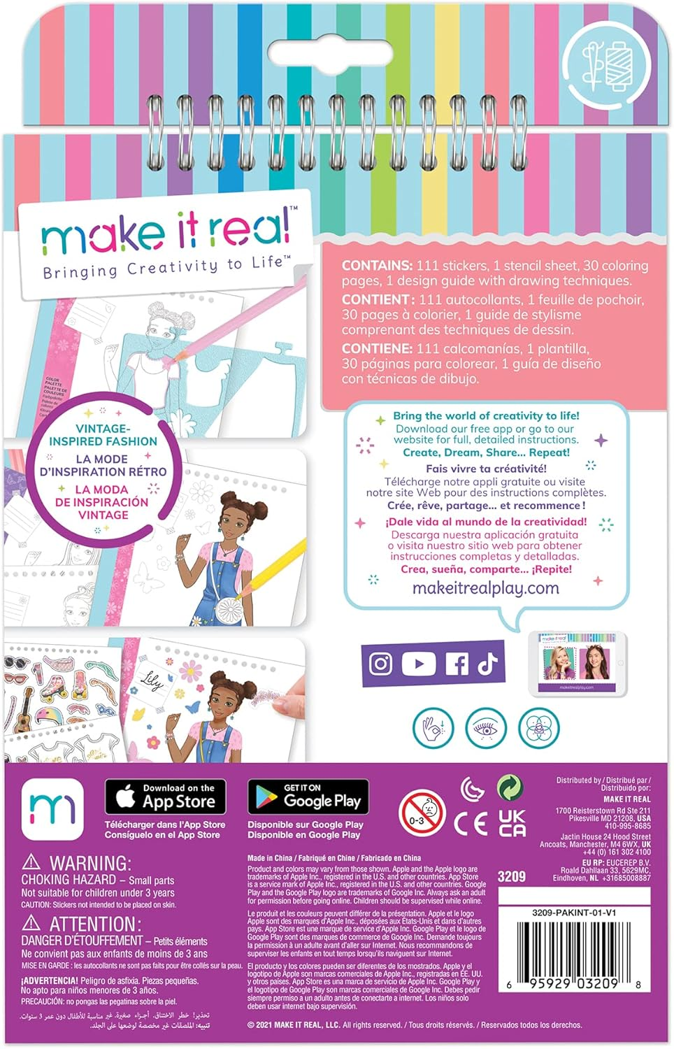 Make It Real Bloomin Vibes Sketchbook image number 3