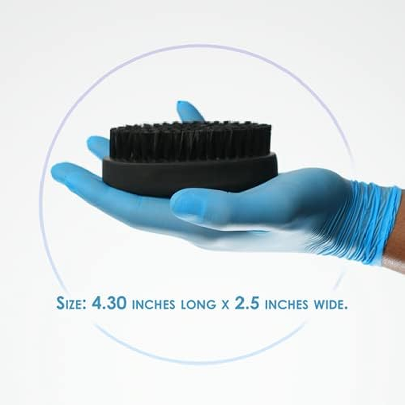 L3 Palm Brush - Fits Great in Palm for Superior Grip - Barber Supplies and Barber Accessories - Gentle for Comfort yet Firm for Brushing - Level Three Brush