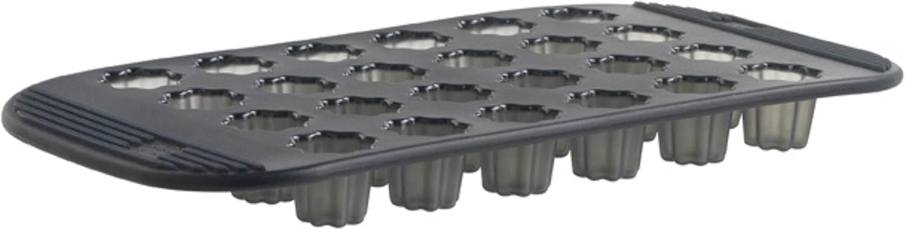 Mastrad &ndash; 28 Cavity Canele Mold/Pan, Silicone, Nonstick, Dishwasher Safe, Heat Resistant Cannele Mold, F43514 image number 3