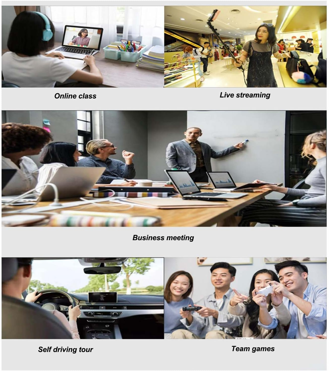 Mobile Wifi Hotspot, 5G 4G LTE Unlocked Wi Fi Hotspot Device with SIM Card Slot, Indoor Outdoor Portable Mini Modem with Colour Display for Travel.