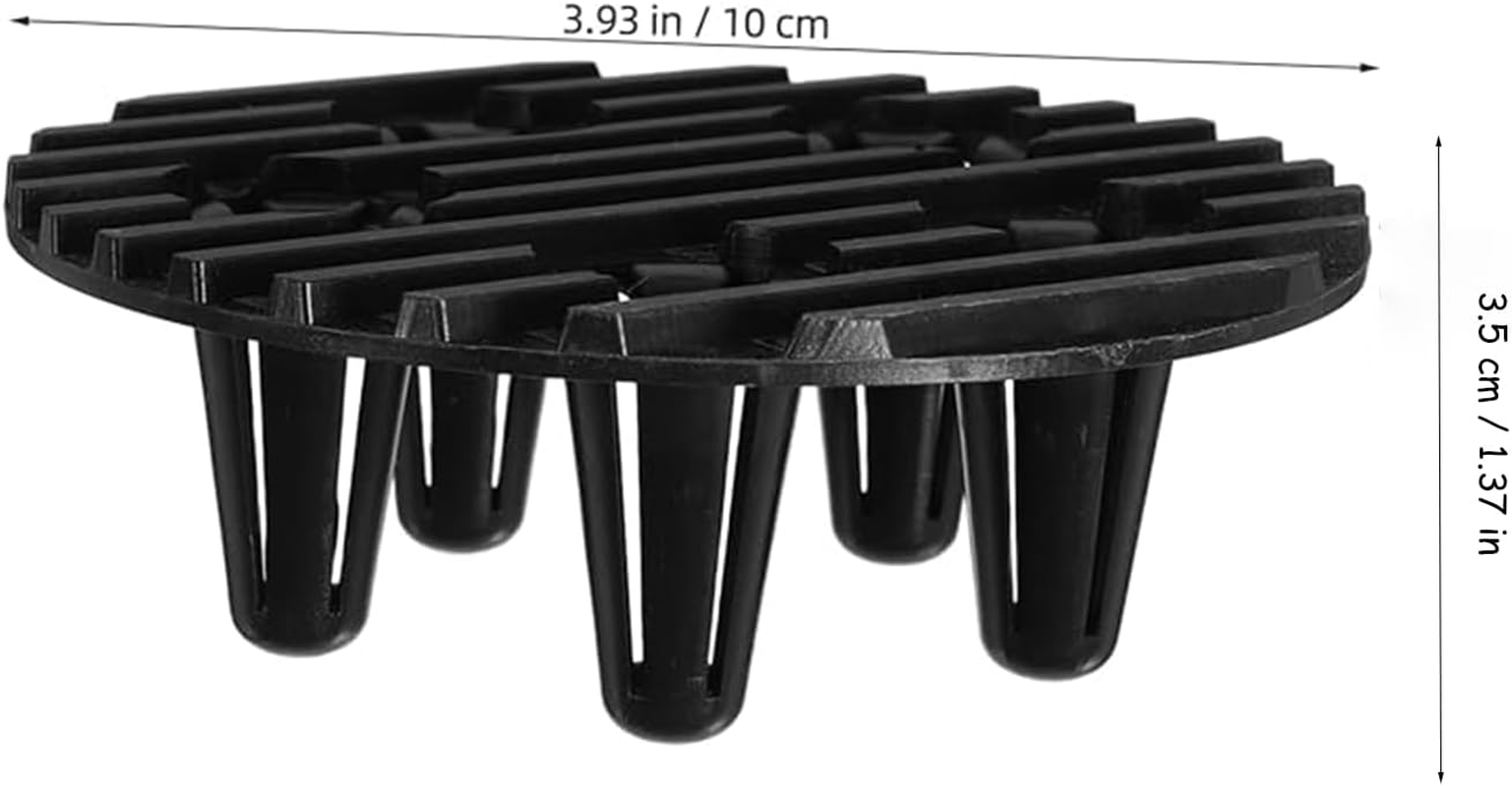EOMECUIGAO Heavy Duty Plant Riser 10PCS for Pots Durable Plastic Stand for Flower Pot Elevation Enhanced Drainage and Airflow Root Prevention image number 5