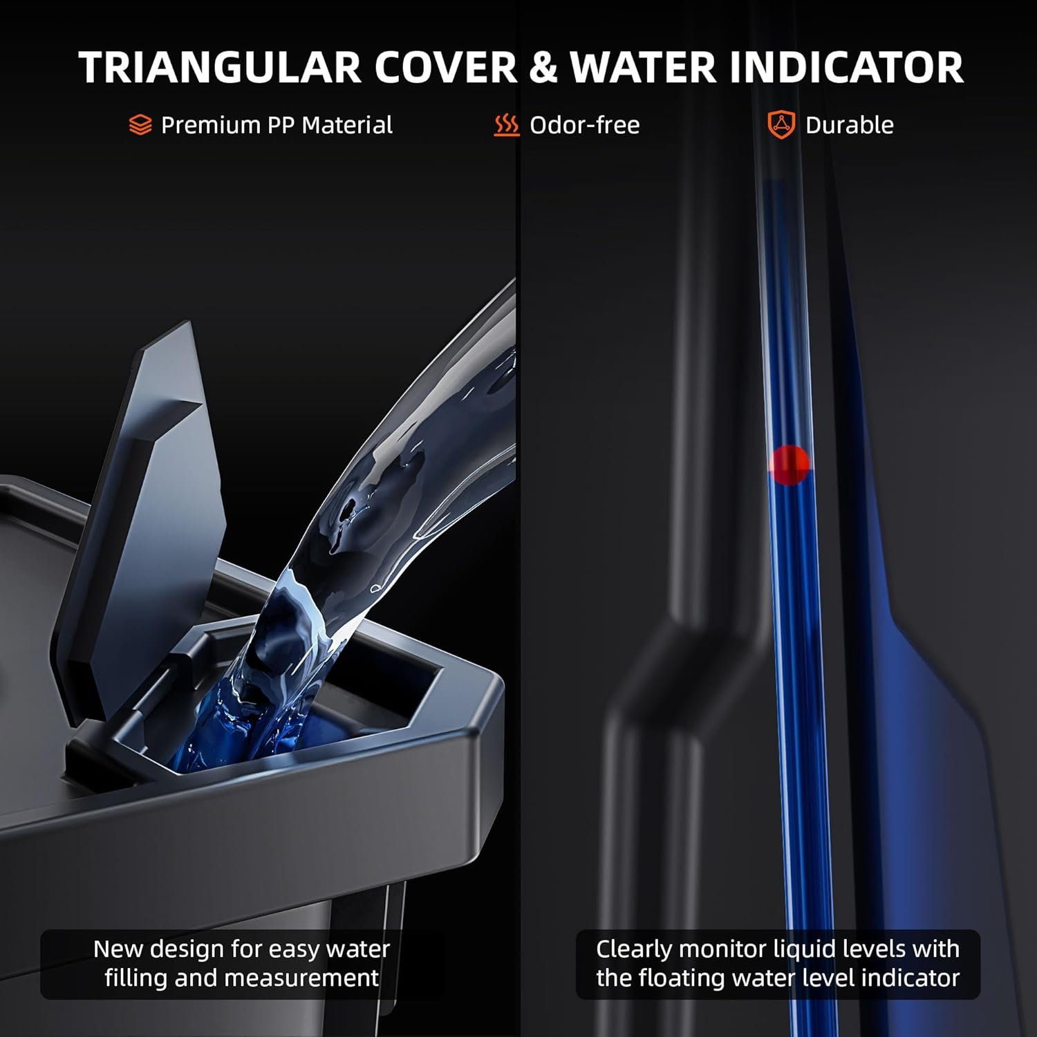 Spider Farmer DWC Hydroponics Grow System with 7-Gallon Deep Water Culture, New Triangular Cover Design, Recirculating Drip Garden System with Top Drip Kit, 8W Air Pump, 2 Buckets image number 1