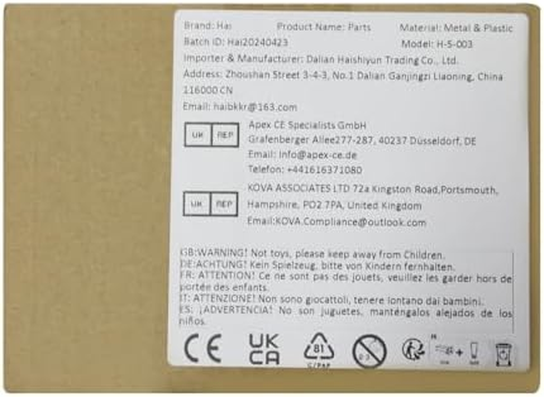 Haishine Air Filter Bar Nuts Fuel Filter Spark Plug for Husqvarna 340 345 346 XP 350 351 353 Chainsaw [#537024003] image number 1