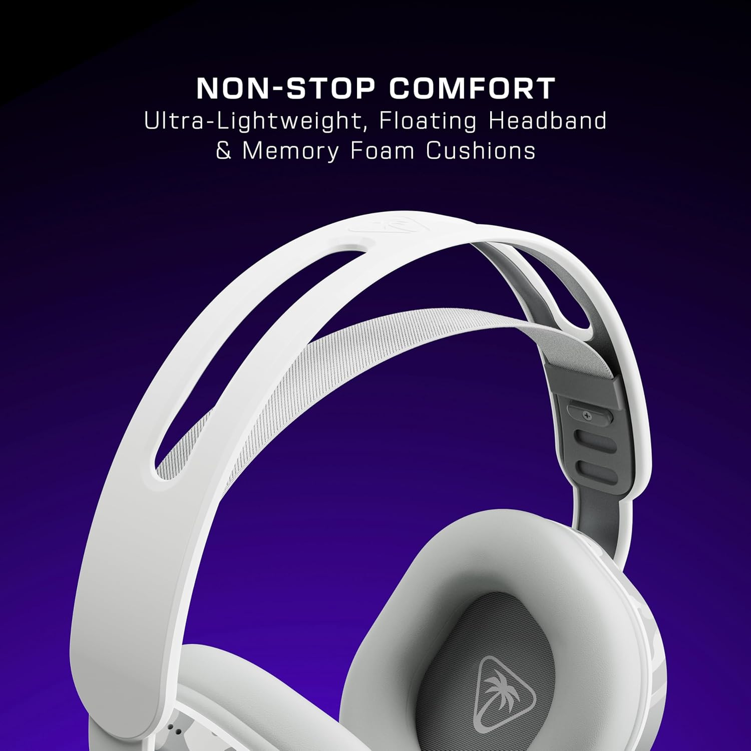 Turtle Beach Stealth 500 Wireless Gaming Headset Licensed for Xbox Series X|S, Xbox One & Works via Bluetooth with PC, & Mobile &ndash; 40-Hr Battery, Memory Foam Cushions, Flip-To-Mute Mic &ndash; Arctic Camo image number 3