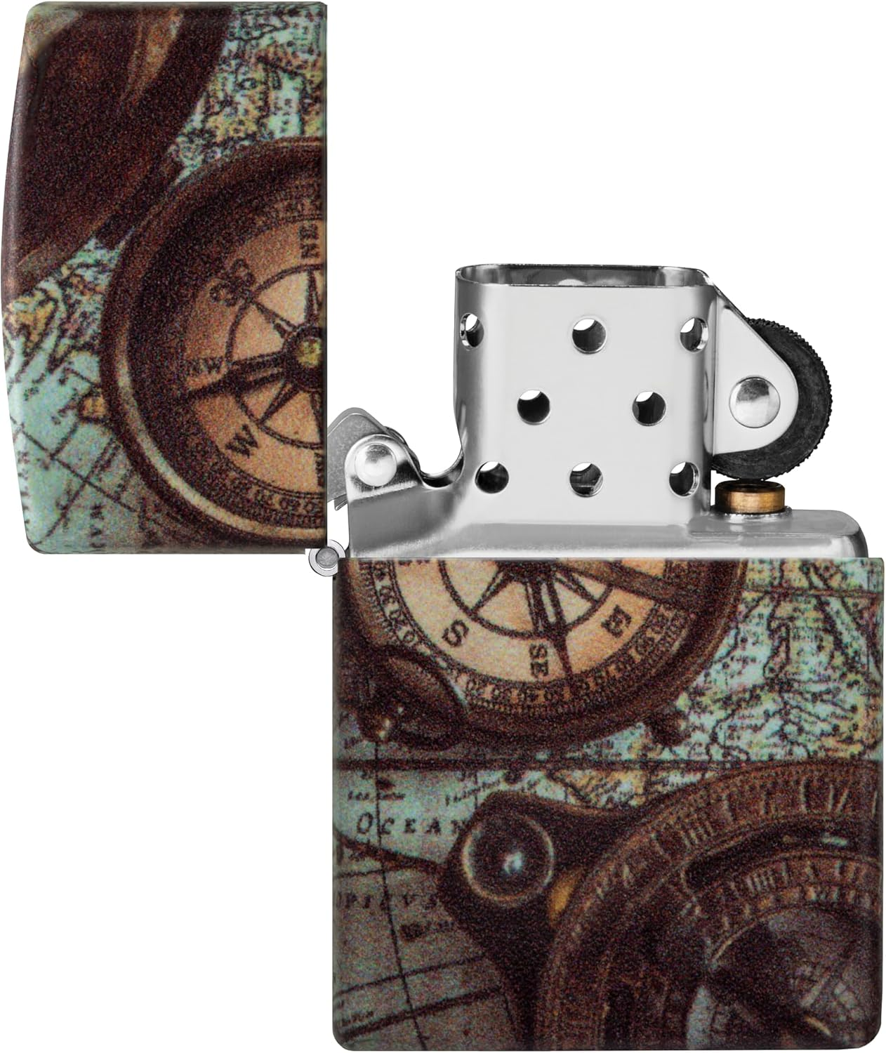Zippo Compass Design Windproof Lighter, 540 Colour image number 2