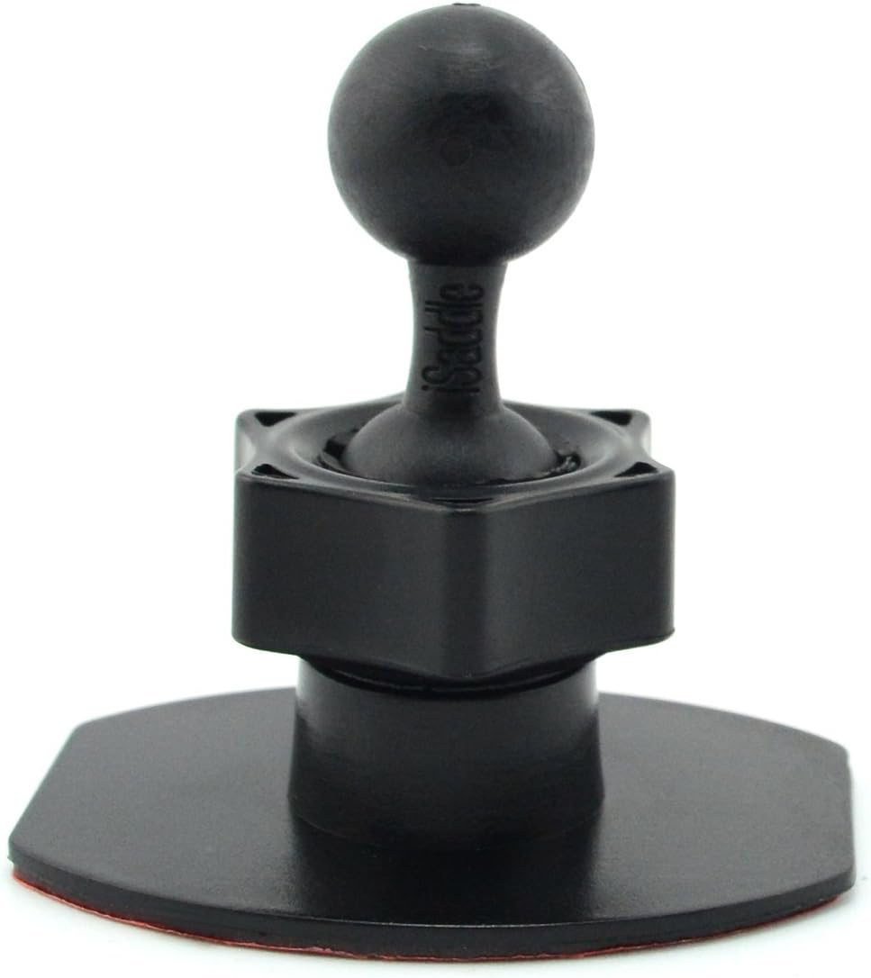 CH370 3M Adhesive Sticky Mount Holder for All Garmin Nuvi GPS Navigator - Car Dashboard/Desk Mount Holder with Exclusive 17Mm Ball Connection