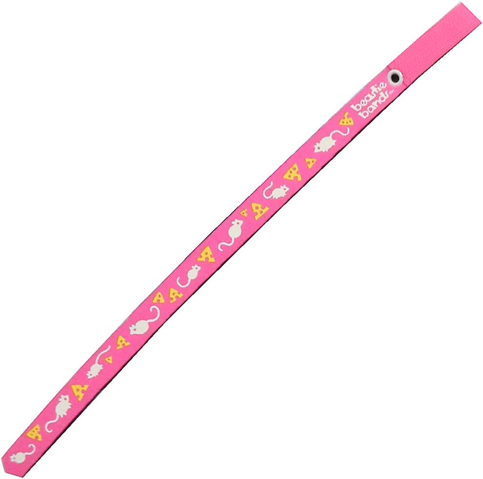 Beastie Band Cat Collar Mice and Cheese (Purple)