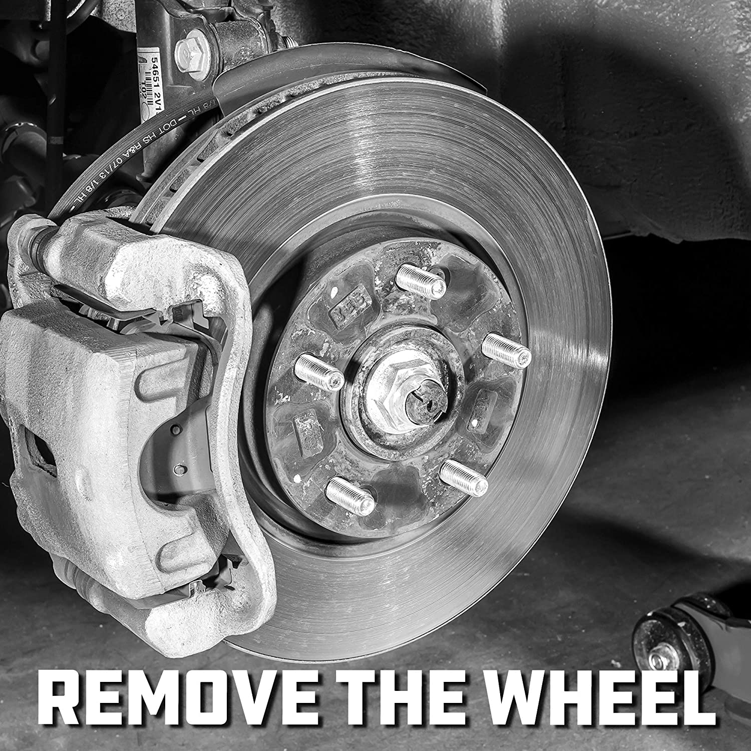 Powerbuilt 39Mm Axle Nut Socket, 1/2 Inch Drive, Use with Impact Wrench, 12 Point Extra Deep, Remove Axle Shaft Nut - 641422