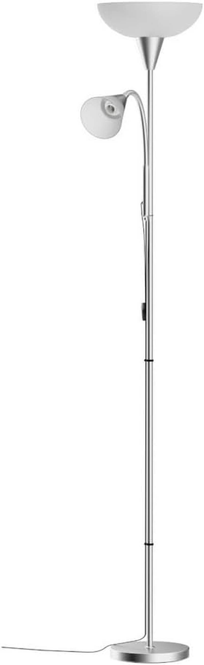 Artiss Floor Lamp Mother and Child Modern Home Living Room Office Reading Silver image number 2