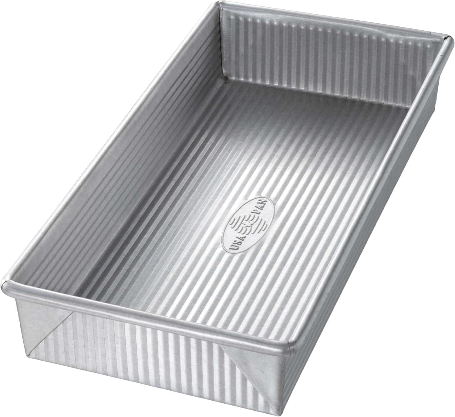 USA PAN 1143LF Bakeware Aluminized Steel Biscotti Pan, Gray, 12 X 5.5 image number 1