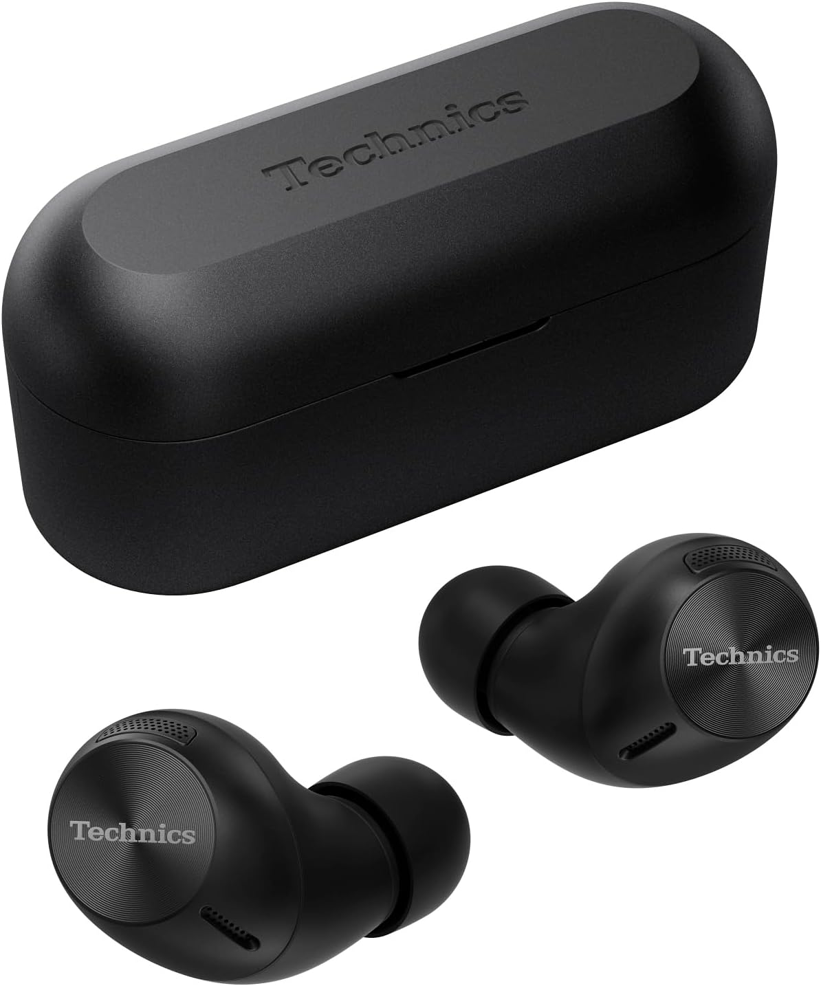 Technics AZ40M2 True Wireless Bluetooth Earbuds with Active Noise Cancellation, Multipoint Connection, Mic, and up to 5.5 Hours Play Time, Silver(Eah-Az40M2Es)