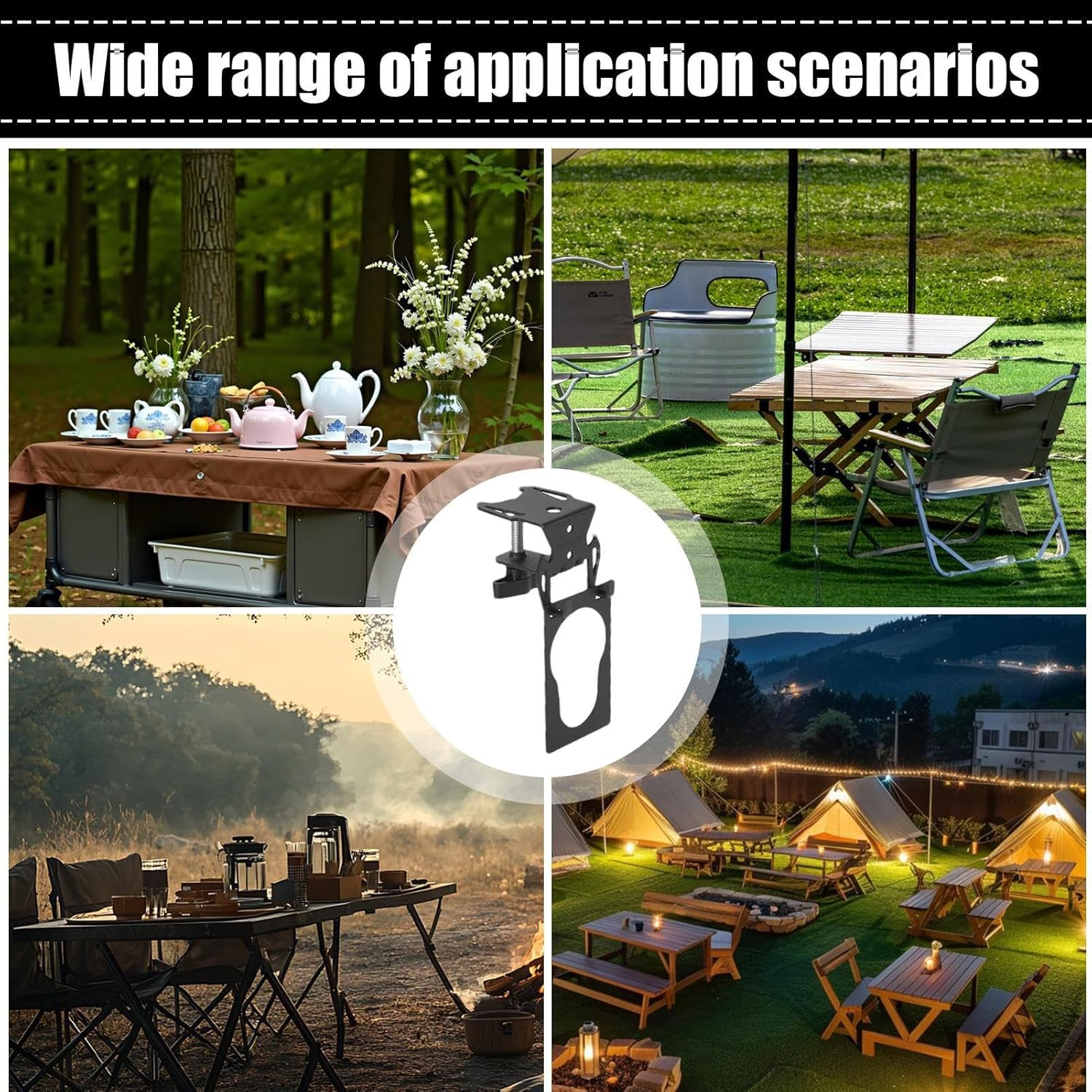 Air Canister Hanger | Cooking Air Canister Holder Hanger | Multifunctional Metal Iron Organizer, Sports Equipment for Hiking, Backpacking, Gathering