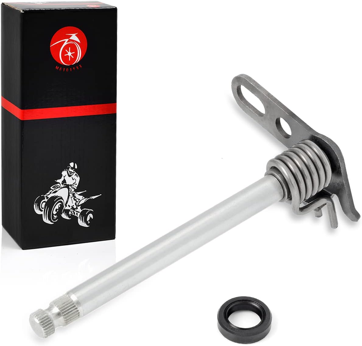 MOTO1988 Shift Shifter Shaft + Seal for Yamaha YFZ450 YFZ 450 V W SP SP2 SE SE2 2006 2007 2008 2009 2012 2013 5TG-18101-10 image number 1