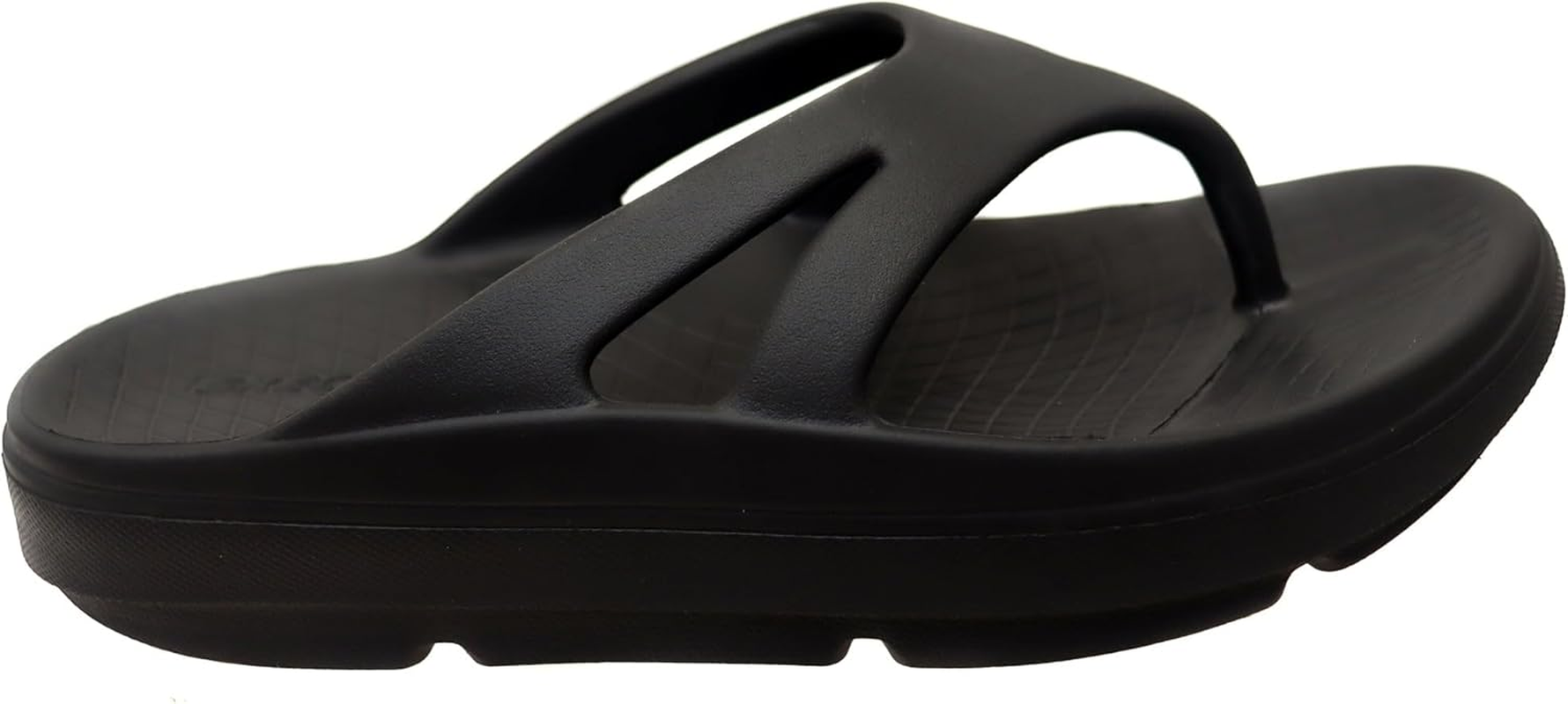 Skechers Men'S Relaxed Fit Relay - Re-Bounce Sandal, 3 Point Thong - Black, US 10 image number 3
