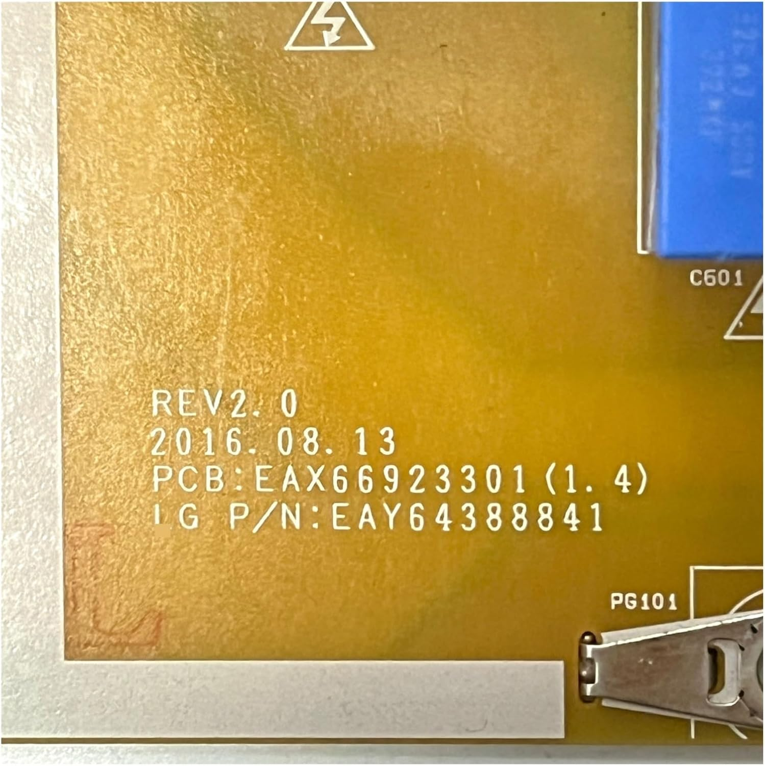 TV Power Board EAX66923301(1.4) EAY64388841 P65LIU-16CH2 Accessories，Compatible for 65UH6156-UB TV Repair Parts image number 6