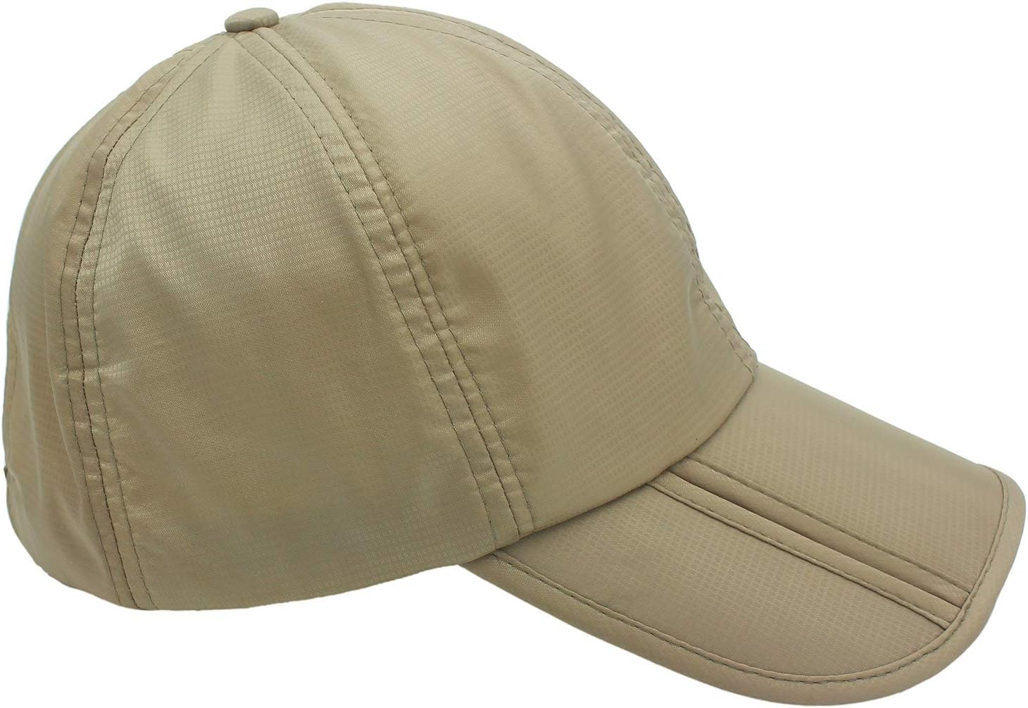 Honeyxfit Unisex Folding Men'S Women'S Quick-Dry Waterproof Outdoor Sport Camping Baseball Cap Foldable Golf Hat image number 3