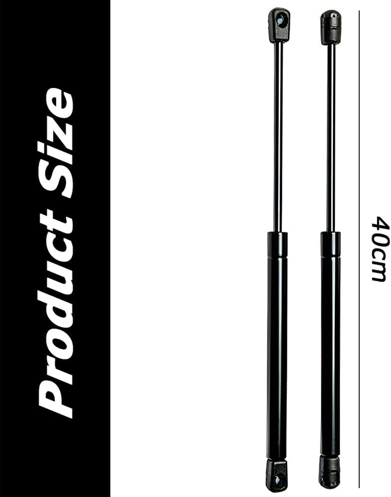 MOTRAIN Tailgate Gas Strut for Suzuki Alto 09-14 Nissan Pixo 09-13, Front Hood Lift Support Shocks, 2 Packages Black image number 3