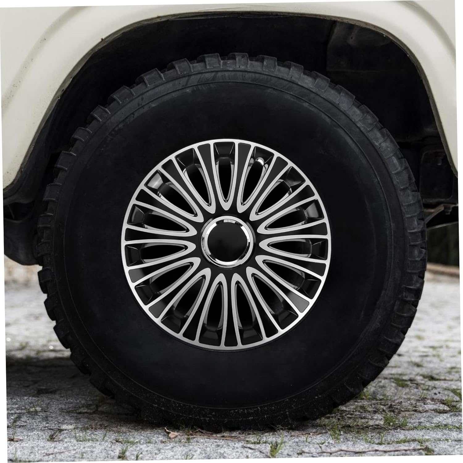 CLISPEED Automotive Wheel Hubcap Cover Elegant Rim Protector Easy Installation Stylish Design for Car Wheel Safeguarding image number 1