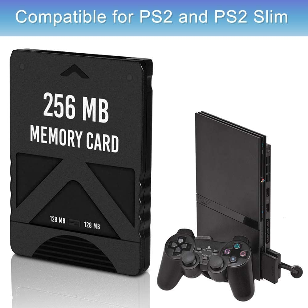 RGEEK 256MB High Speed Game Memory Card Compatible with PS2 image number 1