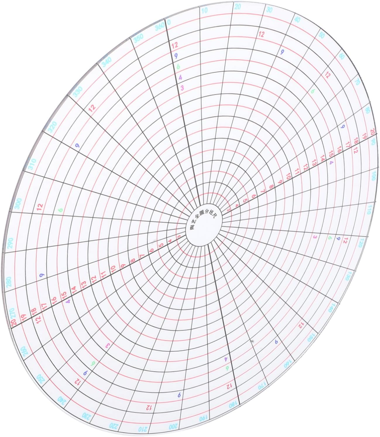 Abaodam Pottery Tools DIY Kit Circle Divider Clay Pottery Dividing Template for Artists Students