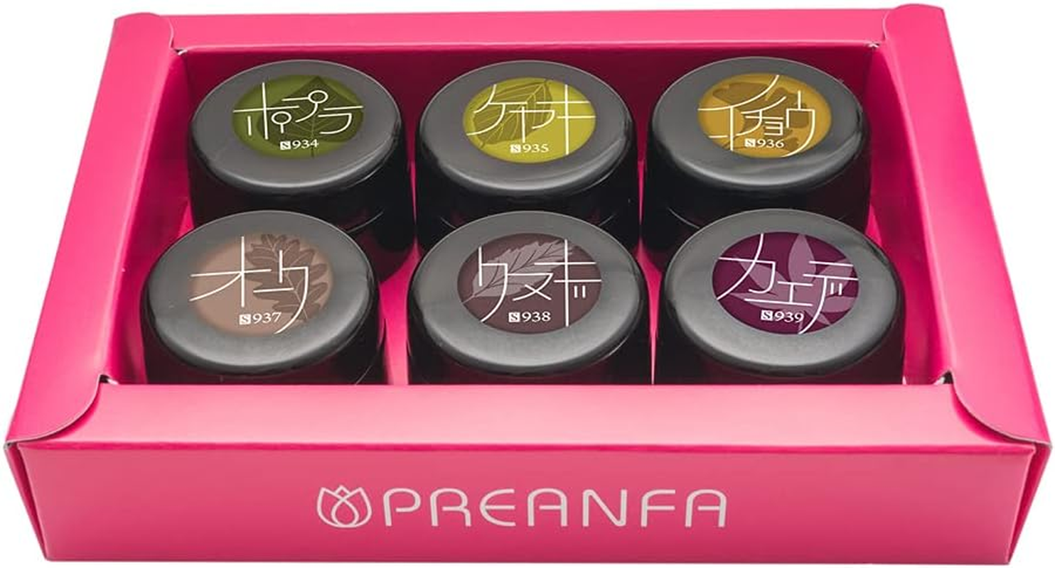 PRE GEL Foliage Series (PREGEL) 6 Color Set