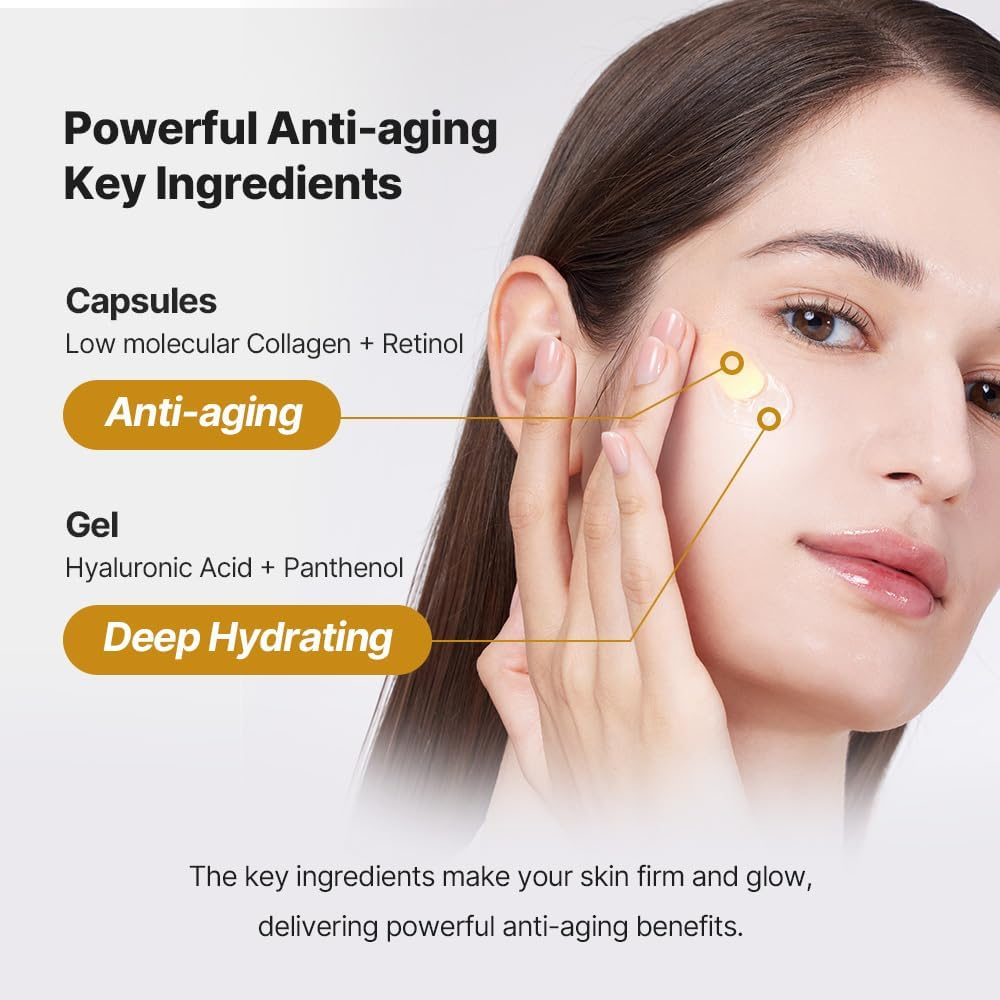 SUNGBOON EDITOR Deep Collagen Retinol Power Boosting Capsule Cream | Microneedling, White Spicules, Skin Firming, Hydration for Dry Skin image number 3