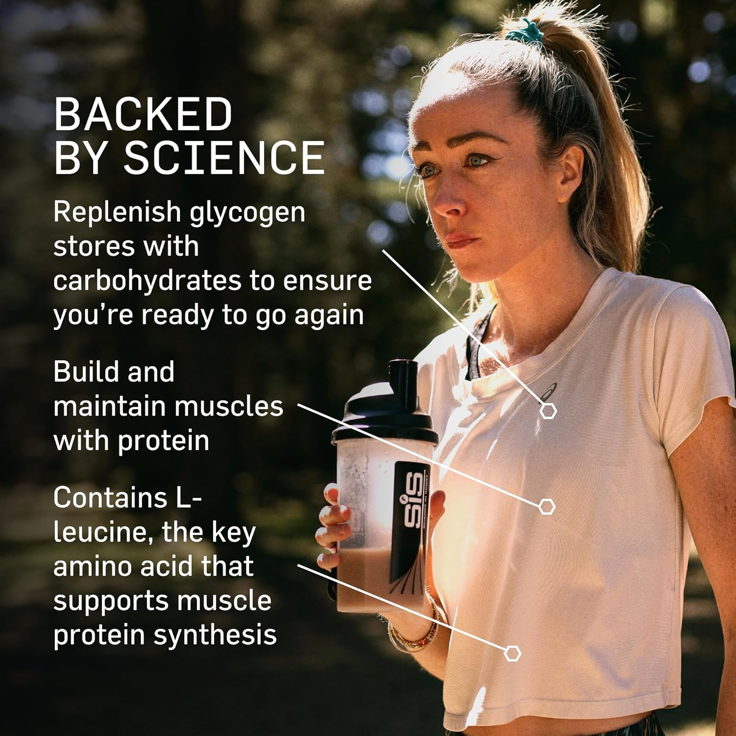 Science in Sport REGO Rapid Recovery Protein Powder | Vegan Protein Powder with Added L-Leucine, Vitamins and Minerals for Muscle Recovery | Vanilla, 30 Servings, 1.5Kg image number 1