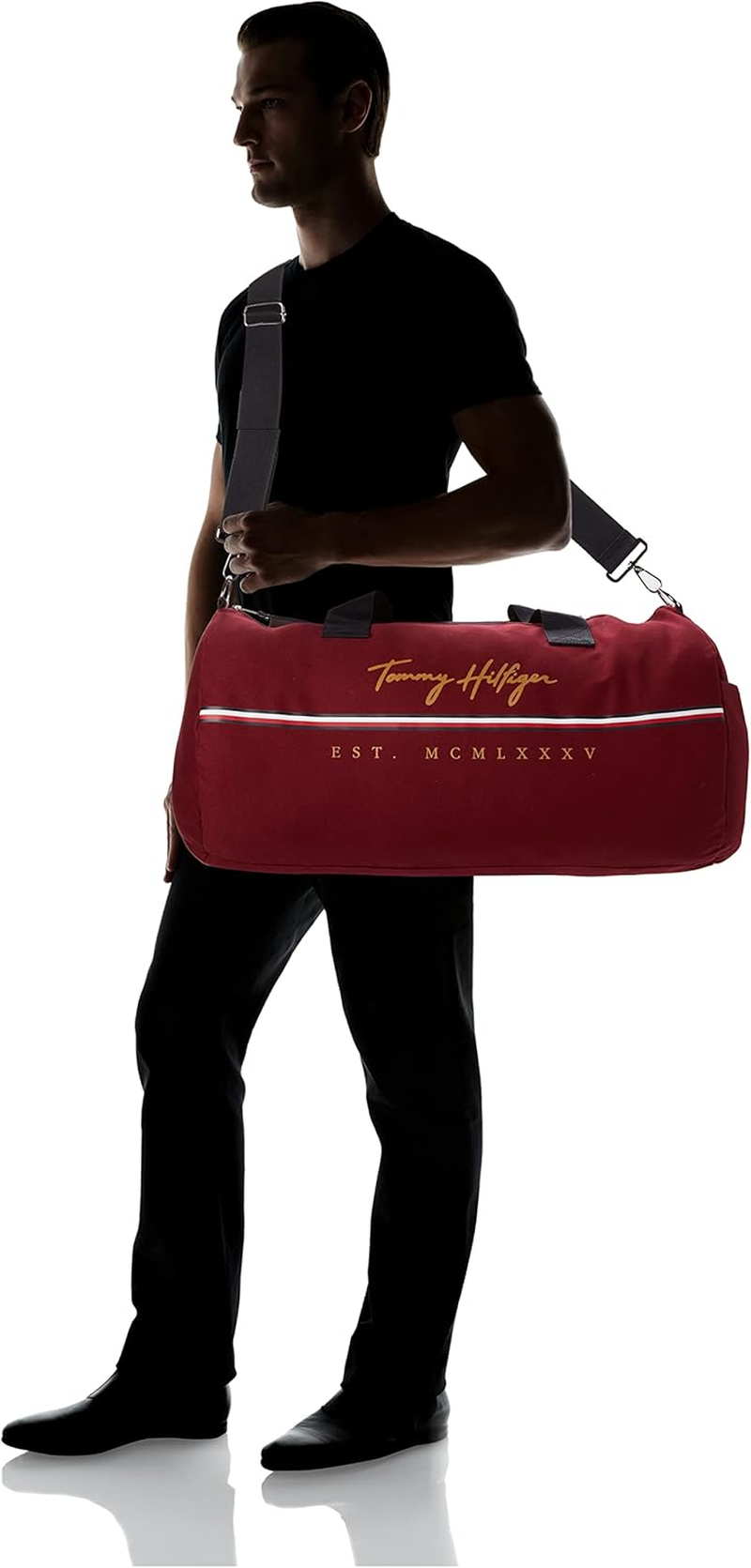 Tommy Hilfiger York Duffle Bag, Rouge image number 1