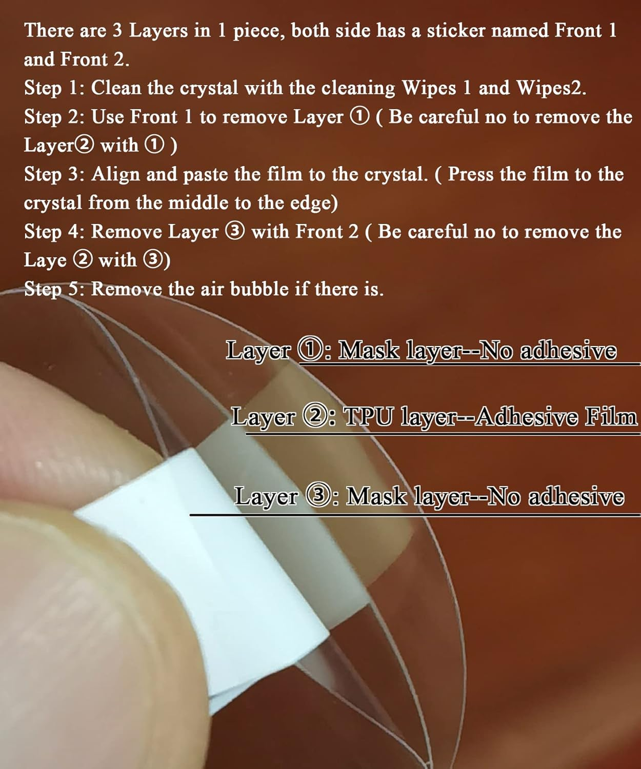 Ocdin Screen Protector for Omega X Swatch Speedmaster Moonswatch, Hydrogel TPU Soft Film for Acrylic Crystal (2)