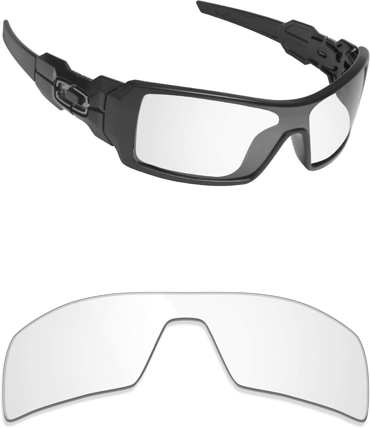 Alphax Polarized Replacement Lenses for Oakley Oil Rig - Multiple Options