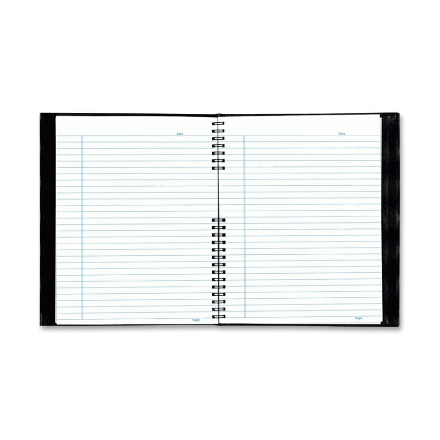 BLUELINE Notepro Notebook, Black, 11 X 8.5 200 Pages (A10200.BLK)