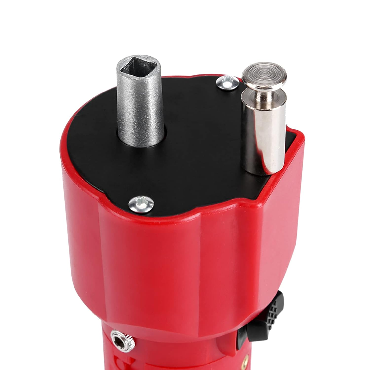 Barbecue Rotator Electric Motor, Red Small Motor with USB Wire, Low Noise for Roast Bracket Holder Part, Easy to Use, Portable, Metal Material