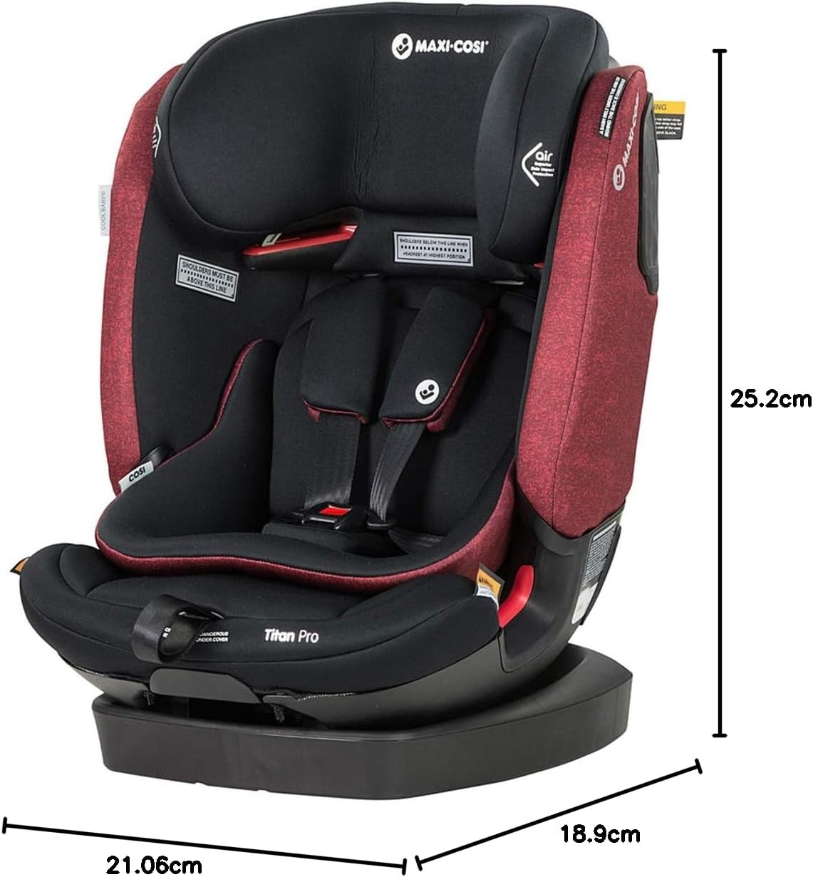 Maxi Cosi Titan Pro, Nomad Cabernet image number 6