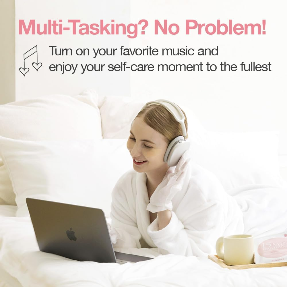 15 Min Pamper Me Kit by Naisture &ndash; Korean Spa Kit for Women with Hair Mask, Hand and Foot Masks, Eye Mask, and Face Masks