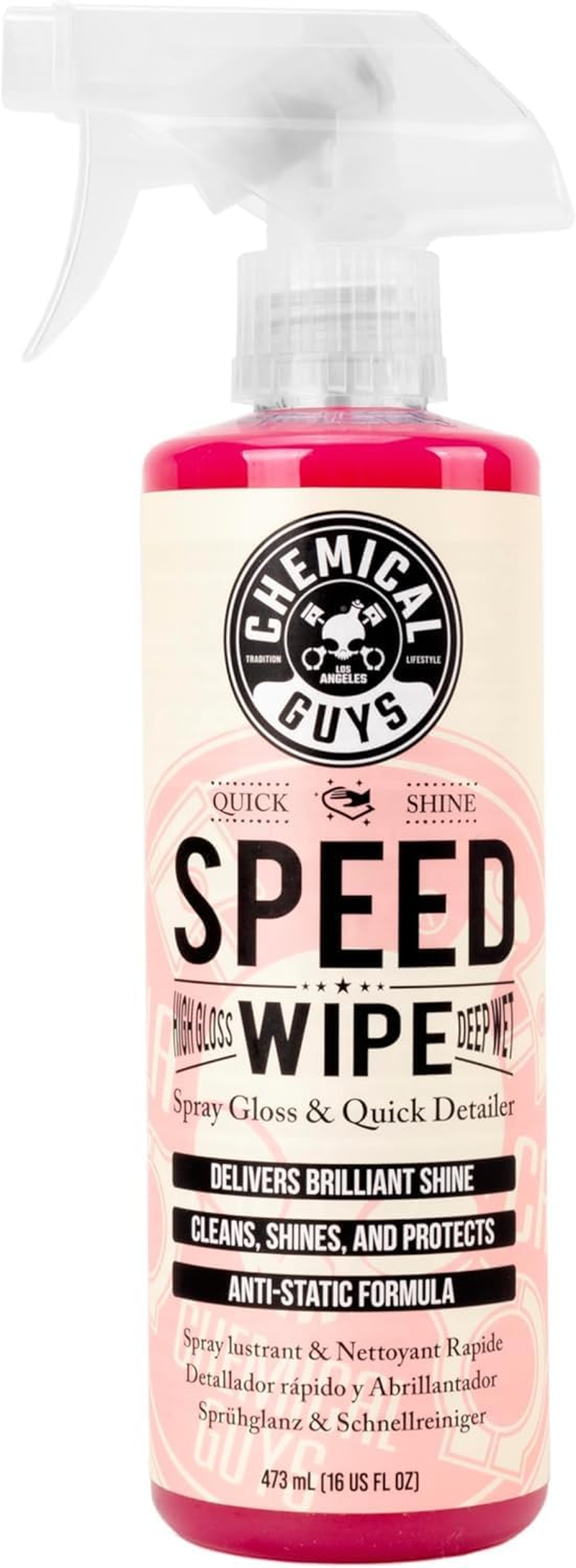 Chemical Guys WAC_202_16 Vintage Series Speed Wipe Quick Detailer (16 Oz) image number 1