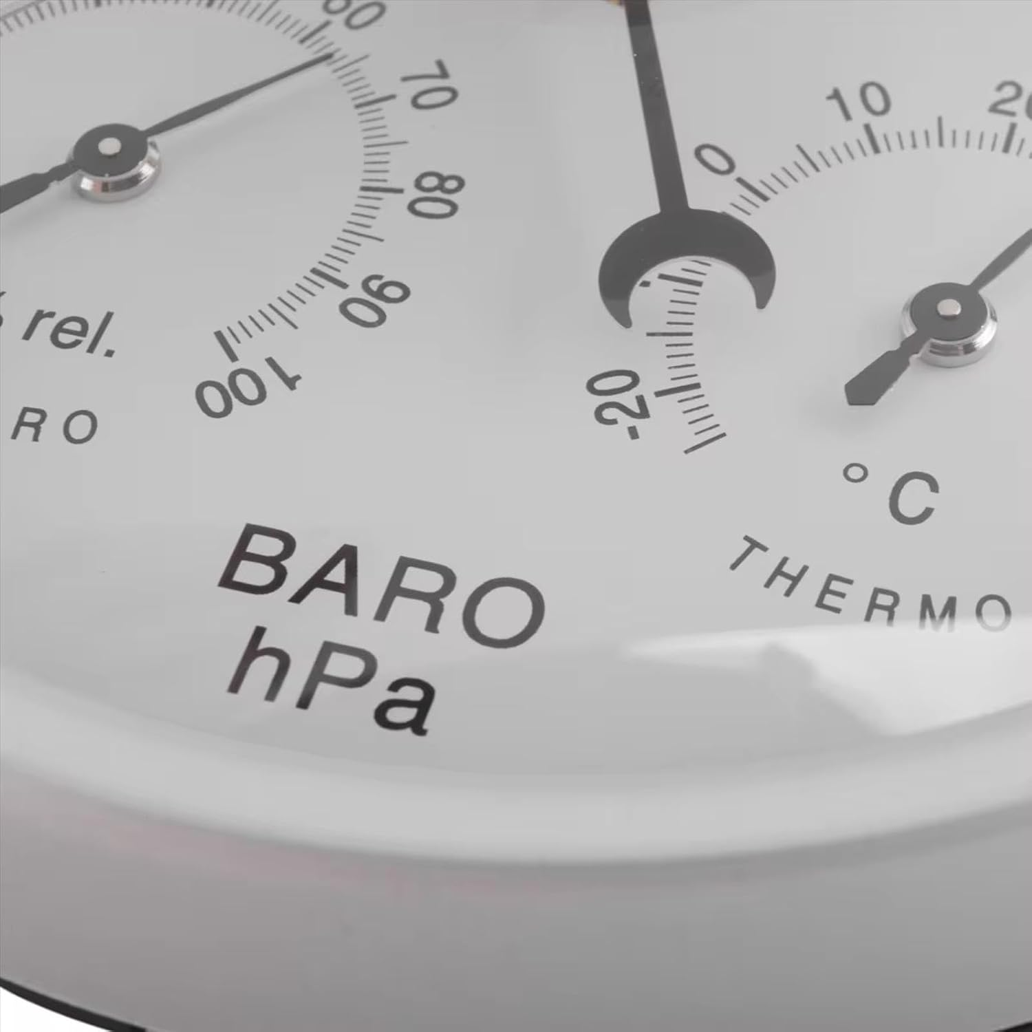 5.2 in Analog Weather Station - Barometer Thermometer Hygrometer, 3 in 1 Dial Type for Home Wall, Car, Terrace, Office, Living Room image number 5