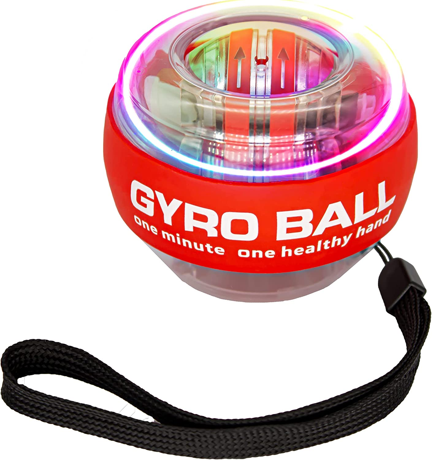 KXEXK Auto-Start Wrist Power Gyroscopic Ball,Hand Grip Strengthener,Strength Trainer Which Can Improve Grip Strength and Protect the Joint