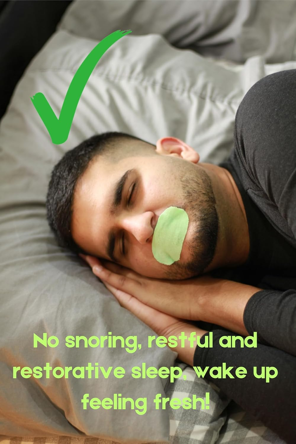 Rapidsnooze Calming Mouth Tape - anti Snoring Sleep Tape - Improve Sleep Quality- Get to Sleep Faster - Deeper Sleep - Buy 3 and save 10% image number 4
