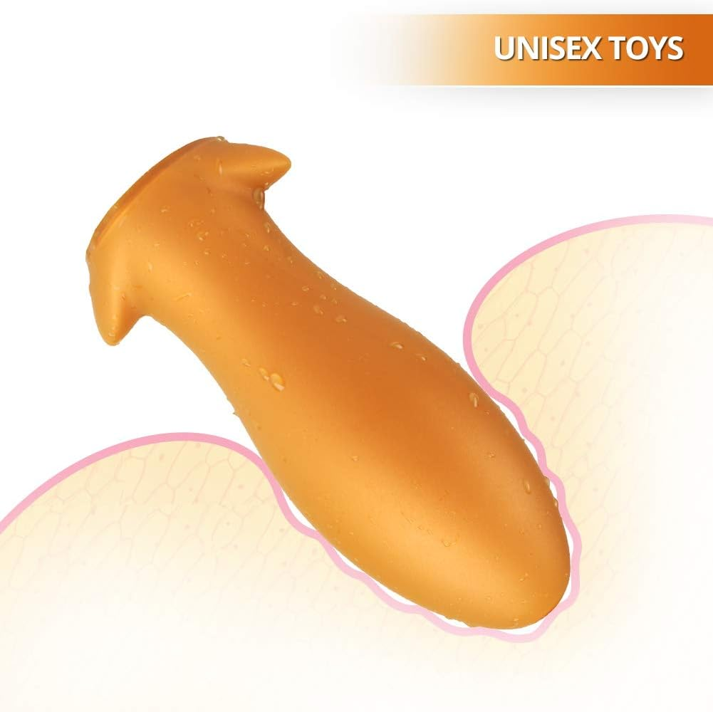 Super Big Butt Plug Trainer, FST Liquid Silicone Plug Prostate Massage Anus Dilator Ball for Beginner Advanced Men Women image number 1