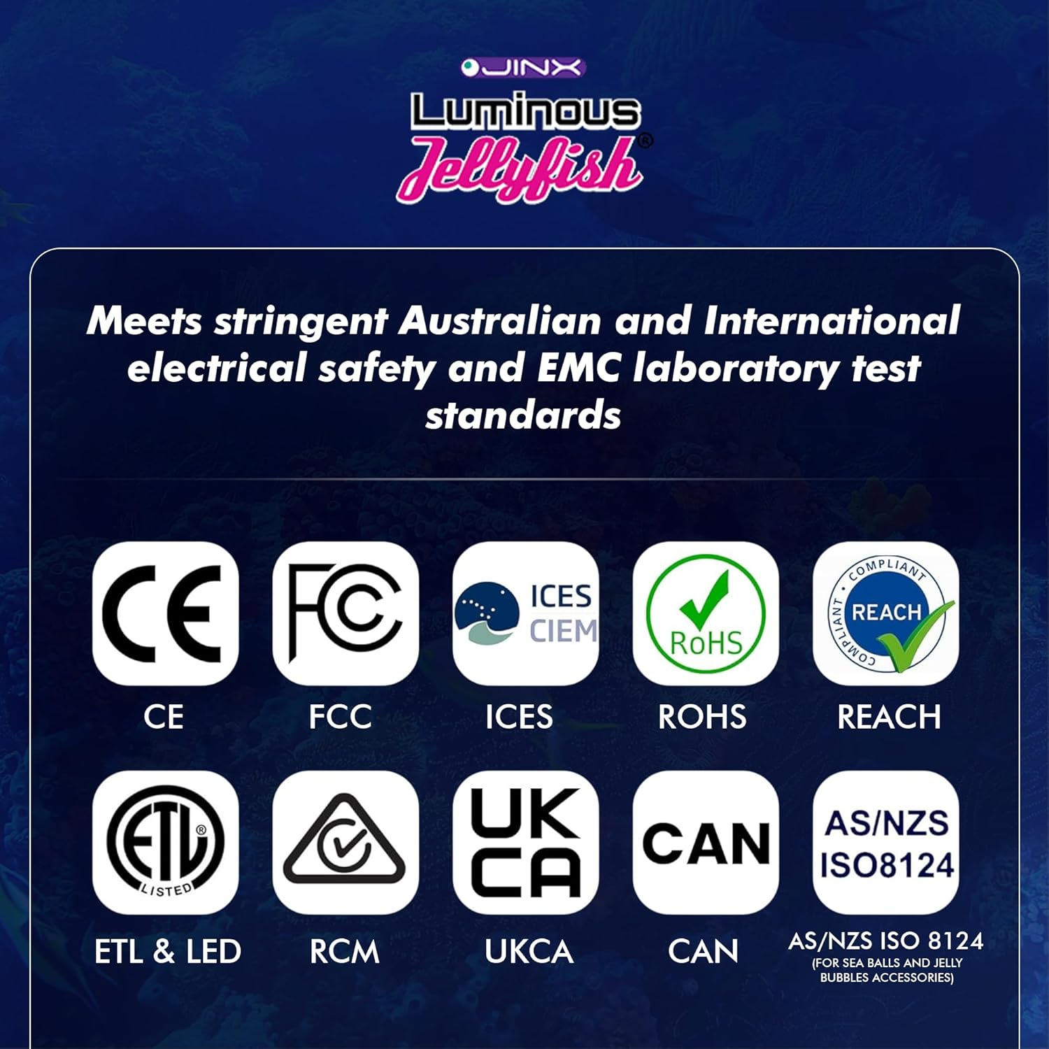 24X7 Nonstop Quiet Operation Premium Large Jinx Luminous Jellyfish Lamp - High-Performance Pump & Multiple Accessory Support - Aquarium Night Light Mood Lamp/Lava Lamp- USB Edition image number 5