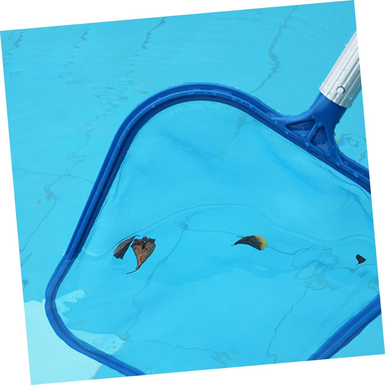 Swimming Pool Shallow Water Leaf Net Mesh Frame Skimmer for Efficient and Pool Cleaning Ideal for Removing Leaves and Debris image number 1