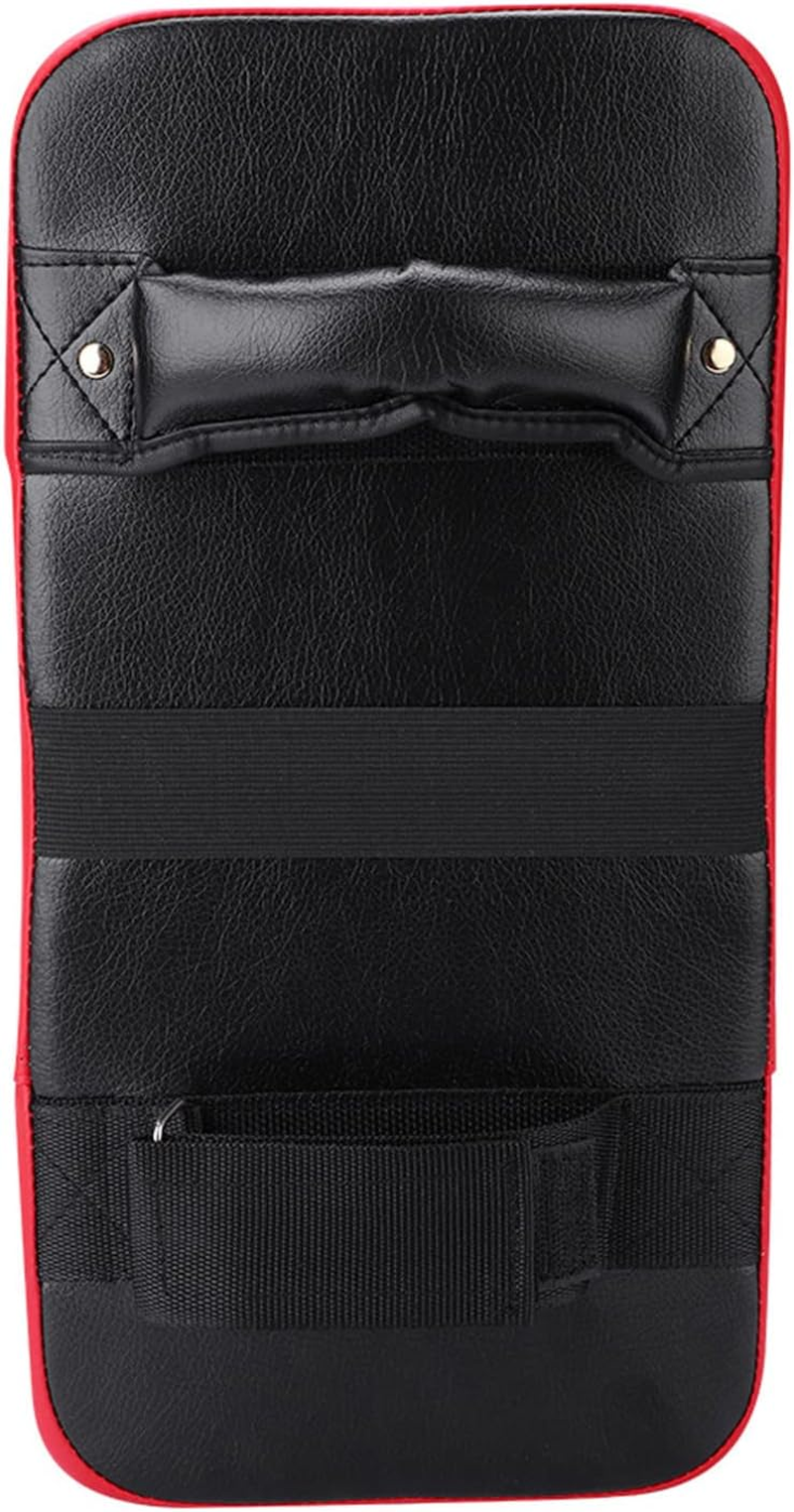 Taekwondo Kick Pad, Boxing Pads, Kicking Curve Pad Sports Training for Boxing Martial Art Kickboxing Training(Red) image number 1