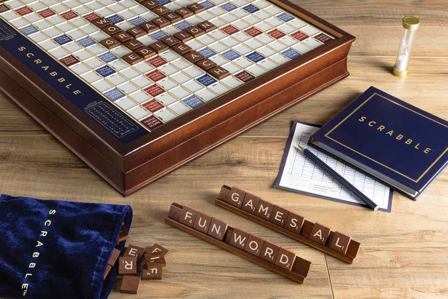 Scrabble Premium Board Game Mattel