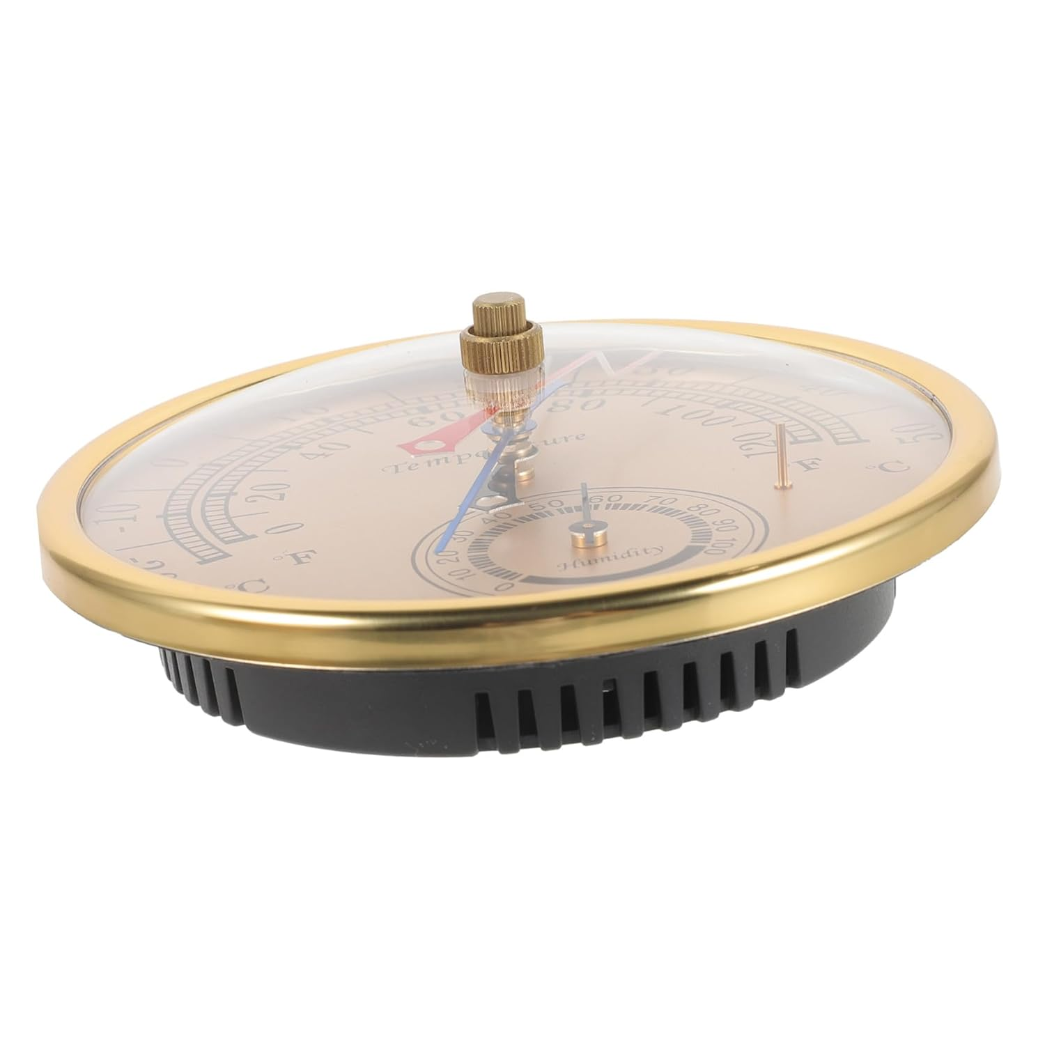 Abaodam Indoor Outdoor Thermometer Hygrometer with Humidity and Temperature Sensor Gauge for Greenhouses and Hotbeds Glass and Plastic Wall-Mount Weather Monitor for Workshop image number 5