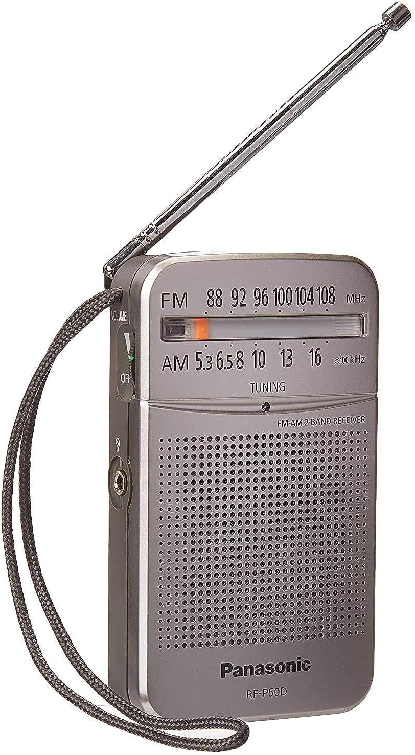 Panasonic Rf-P50 Ac/Battery Operated Am/Fm Portable Radio
