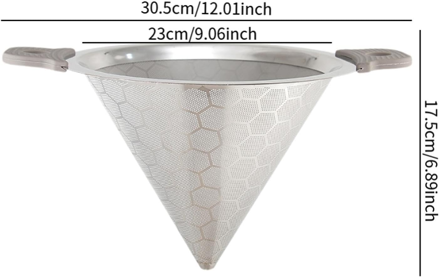 Fonowx Coffee Filter Cup Holder Double Handle Tea Leaf Funnel for Coffee Espresso image number 6